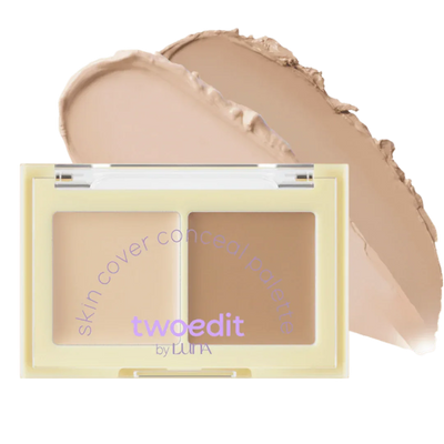 twoedit by Luna - Skin Cover Conceal Palette - 2 Colors