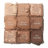 Dasique - 11 Chocolate Fudge Shadow Palette Blooming Mood Collection
