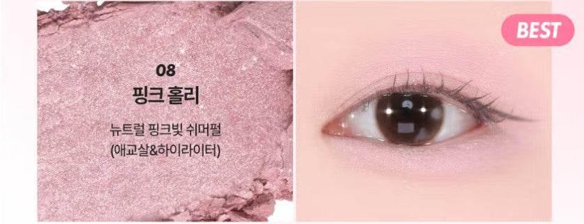 Merzy - Lets Wearing Eye Shadow - 8 Colors
