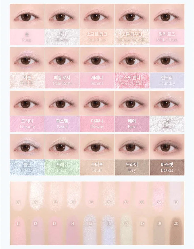 Dasique - Mood Shadow Palette Sweet Heart Collection - 7 Colors